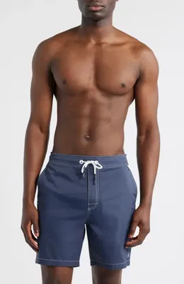 johnnie-O johnnie-O Arcata Swim Trunks in Space — Men Winter navy Swimwear
