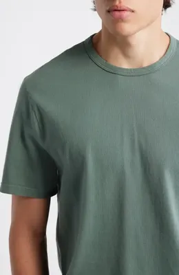 Vince Vince Solid T-Shirt in Washed Laurel — Men Summer grey Tops