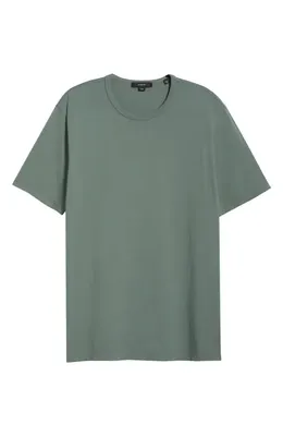 Vince Vince Solid T-Shirt in Washed Laurel — Men Summer grey Tops