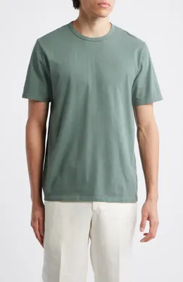 Vince Vince Solid T-Shirt in Washed Laurel — Men Summer grey Tops