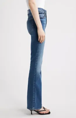 FRAME FRAME The Reboot High Waist Bootcut Jeans in Daylily — Women Summer navy Pants
