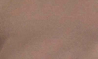 NIC+ZOE NIC+ZOE Perfect Knit Trimmed Tank in Cocoa — Women Autumn brown Tops