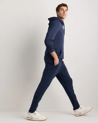 Quince Quince | Men's Supersoft Fleece Joggers in Navy — Men Winter navy Athletic Pants