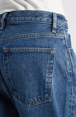 FRAME FRAME Bubble Nonstretch Baggy Jeans in Westbury — Women Summer grey Pants