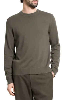 Theory Theory Hilles Cashmere Sweater in Tarmac — Men Autumn grey Tops