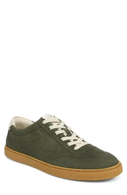 Vince Vince Palm Sneaker in Driver Green/moonlight — Men Autumn grey Shoes