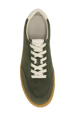Vince Vince Palm Sneaker in Driver Green/moonlight — Men Autumn grey Shoes