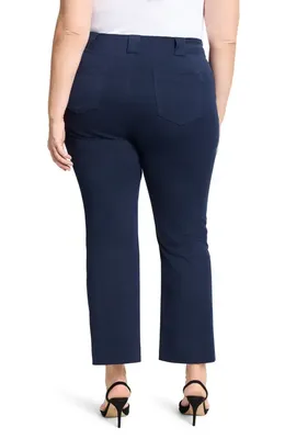 NIC+ZOE NIC+ZOE Plaza Demi Stretch Bootcut Pants in Dark Indigo — Women Winter navy Pants