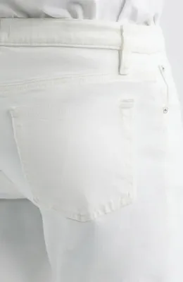 FRAME FRAME Modern Straight Leg Jeans in White Grind — Men Winter white Jeans & Denim