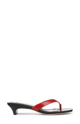 Vince Vince Sanjuan Flip Flop in Crimson Red — Women Winter red Shoes