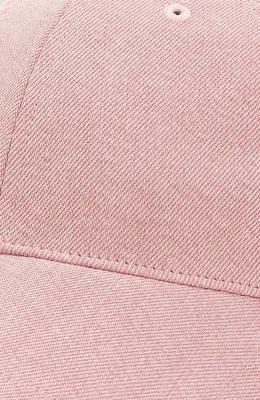 rag & bone rag & bone Harlow Twill Baseball Cap in Pink Denim — Women Spring pink Accessories