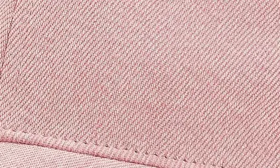rag & bone rag & bone Harlow Twill Baseball Cap in Pink Denim — Women Spring pink Accessories
