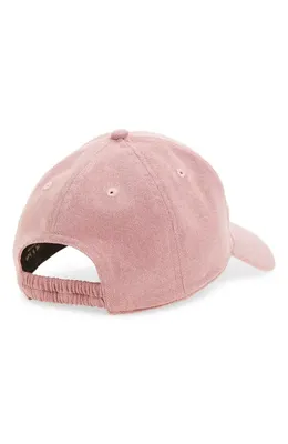 rag & bone rag & bone Harlow Twill Baseball Cap in Pink Denim — Women Spring pink Accessories