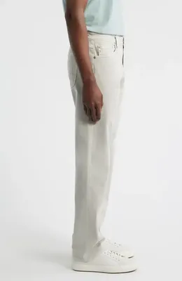 AG AG Protégé Straight Leg Jeans in 7 Years Sulfur Soft Dune — Men Summer white Pants