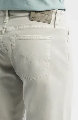 AG AG Protégé Straight Leg Jeans in 7 Years Sulfur Soft Dune — Men Summer white Pants