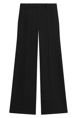 Theory Theory Fluid Flare Leg Pants in Black — Women Winter black Pants