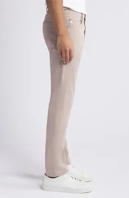 AG AG Tellis Stretch Sateen Modern Slim Pants in Sparrow Brown — Men Autumn tan Pants