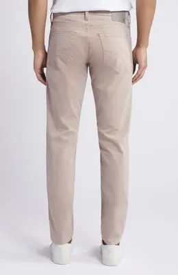 AG AG Tellis Stretch Sateen Modern Slim Pants in Sparrow Brown — Men Autumn tan Pants