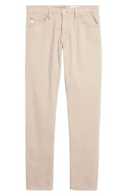 AG AG Tellis Stretch Sateen Modern Slim Pants in Sparrow Brown — Men Autumn tan Pants
