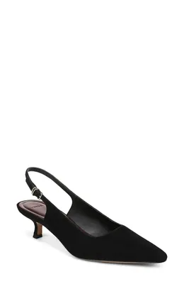 Vince Vince Sabra Slingback Kitten Heel Pump in Black-Dm — Women Winter black Shoes