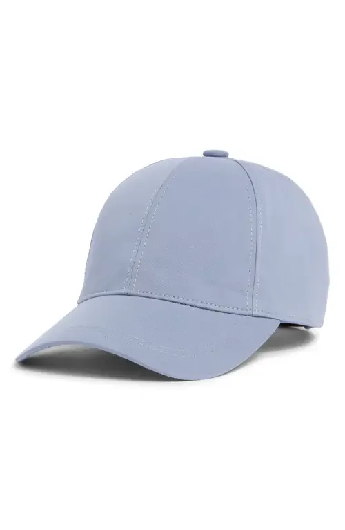 Vince Vince Lux Adjustable 6-Panel Cotton Gabardine Baseball Cap in Blue — Men Summer silver Accessories