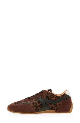 rag & bone rag & bone Retro Runner Slim Ultra Sneaker in Leopard — Women Autumn brown Shoes