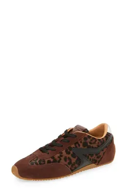 rag & bone rag & bone Retro Runner Slim Ultra Sneaker in Leopard — Women Autumn brown Shoes