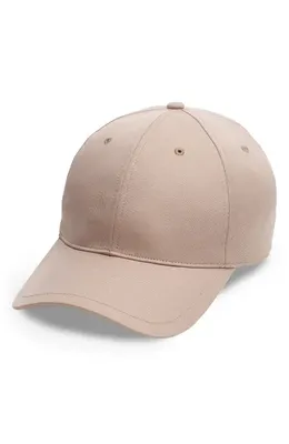 rag & bone rag & bone Miles Adjustable Baseball Cap in Taupe — Men Autumn beige Hats & Headwear