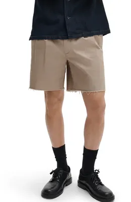 rag & bone rag & bone Cutoff Chino Shorts in Warmtaupe — Men Autumn beige Shorts