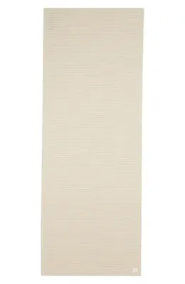 rag & bone rag & bone Joni Recycled Wool Blend Waffle Scarf in Oatmeal — Women Autumn ivory Accessories