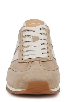 Vince Vince Oasis Runner Sneaker in Nwcml/whtfoam — Men Autumn tan Shoes