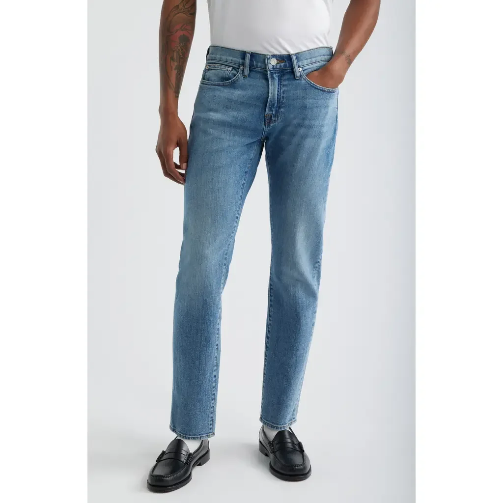 FRAME FRAME L'Homme Slim Fit Jeans in Crosswalk — Men Summer blue Pants