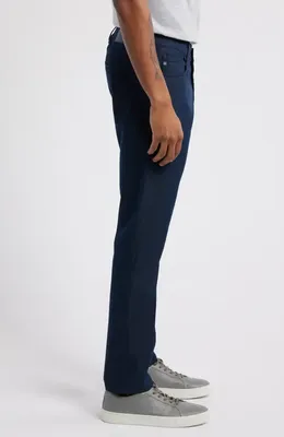 AG AG Tellis Airluxe™ Commuter Performance Sateen Pants in Bering Sea — Men Winter navy Trousers & Chinos