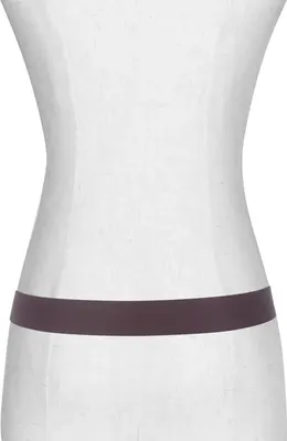 Vince Vince Leather Belt in Fig — Men Autumn chocolate Belts