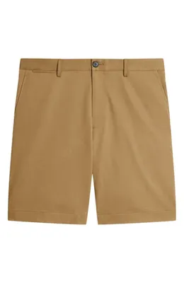 Theory Theory Standard Chino in Moonsoft Cotton Blend Shorts in Fresh Khaki - 2Qh — Men Autumn tan Shorts