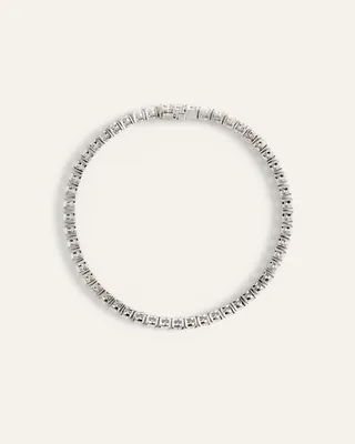 Quince Quince | Women's 14K Gold Lab Grown Diamond Tennis Bracelet 7ctw in White Gold — Women Summer yellow Accessories