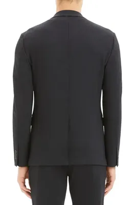 Theory Theory Clinton Marled Ponte Sport Coat in Nocturne Navy — Men Winter navy Outerwear