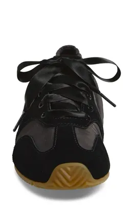 rag & bone rag & bone Emilee Ballet Sneaker in Graphite — Women Winter black Shoes