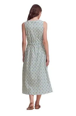 Boden Boden Delphine Cotton Jersey Midi Dress in Ivory, Flower Lattice in Ivory/ Flower Lattice — Women Spring white Dresses