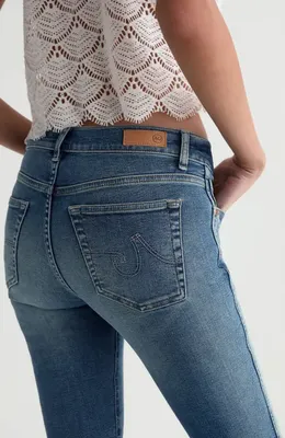AG AG Angel Low Rise Bootcut Jeans in 15 Years Bouquet — Women Summer blue Jeans & Denim