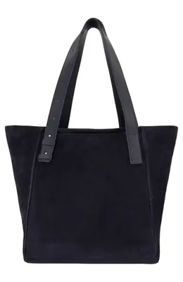 Vince Vince Westmore XL Suede Tote in Night Blue — Women Winter navy Accessories