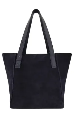 Vince Vince Westmore XL Suede Tote in Night Blue — Women Winter navy Accessories