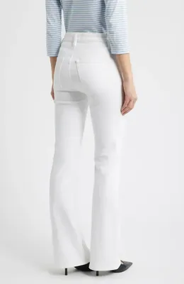 FRAME FRAME The Reboot High Waist Bootcut Jeans in White — Women Winter white Pants