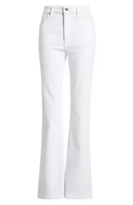 FRAME FRAME The Reboot High Waist Bootcut Jeans in White — Women Winter white Pants