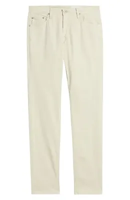 AG AG Tellis Stretch Sateen Modern Slim Pants in Natural Ivory — Men Spring ivory Pants