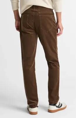 Vince Vince Dylan Stretch Cotton Corduroy Pants in Mission — Men Autumn brown Pants