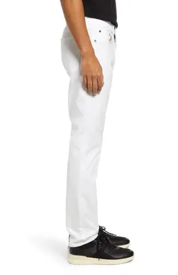 rag & bone rag & bone Men's Fit 2 Authentic Stretch Slim Fit Jeans in Optic Whit — Men Winter white Pants