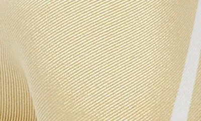 Vince Vince Stripe Silk Scarf in Maiz — Women Spring ivory Accessories