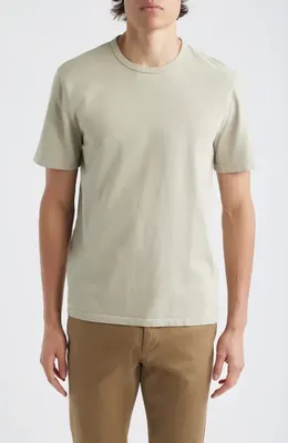Vince Vince Solid T-Shirt in Washed Parchment — Men Autumn beige Tops