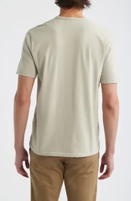 Vince Vince Solid T-Shirt in Washed Parchment — Men Autumn beige Tops